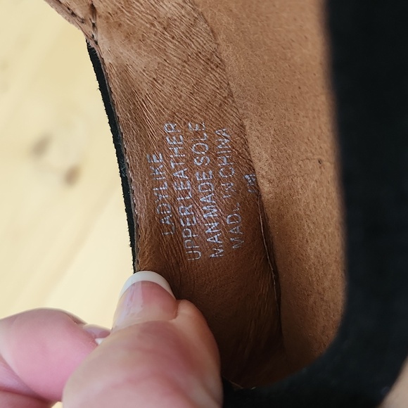 Jeffrey Campbell Wedge Pump LadyLike Havana Size 7 Nude Leather Suede - Picture 9 of 17